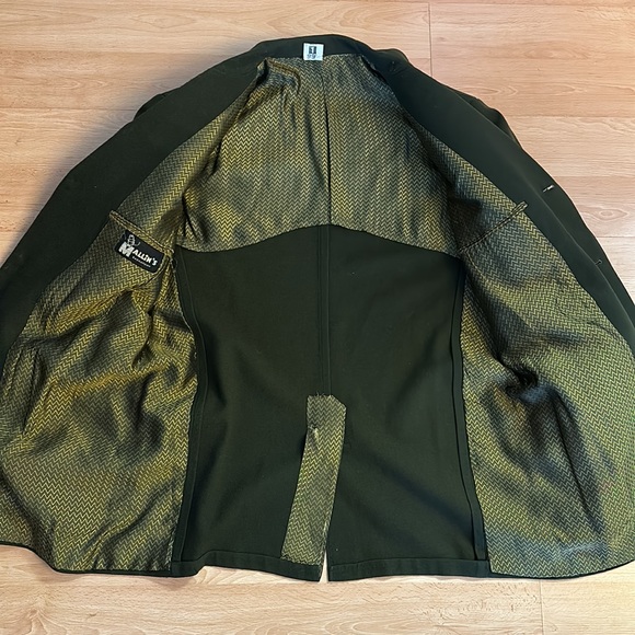 Vintage Men’s army green Thorough patched/crested jacket . - Picture 8 of 9